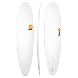 2020 TORQ TET 8'0" MINI MALIBU PLAIN WHITE TAVOLA SURF