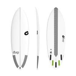 2020 TORQ TEC 5'8" HYBRID 5 FINBOXES TAVOLA SURF